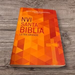 Santa Biblia NVI Letra Grande Comfort Print Spanish Bible Vida Editorial